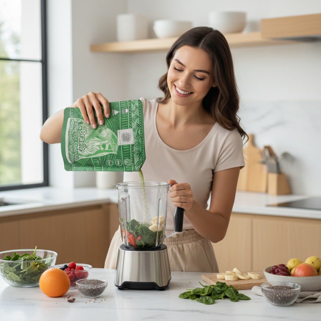 ORACLE Mental Clarity - Mix Superfood Bio Germinat și Fermentat pentru Memorie și Focus 200g 3