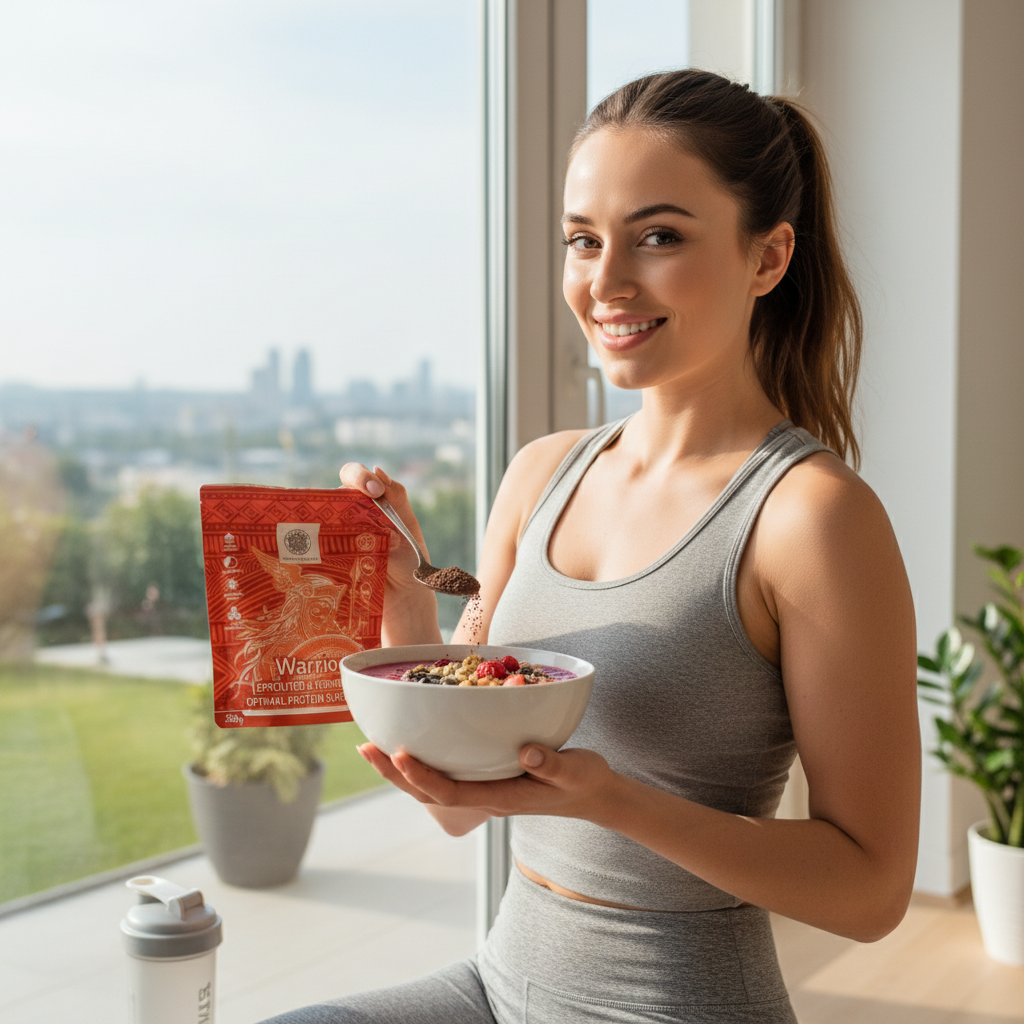Warrior Mix Proteic Bio Încolțit și Fermentat – Superfood Ancestral pentru Forță și Vitalitate 200g 3