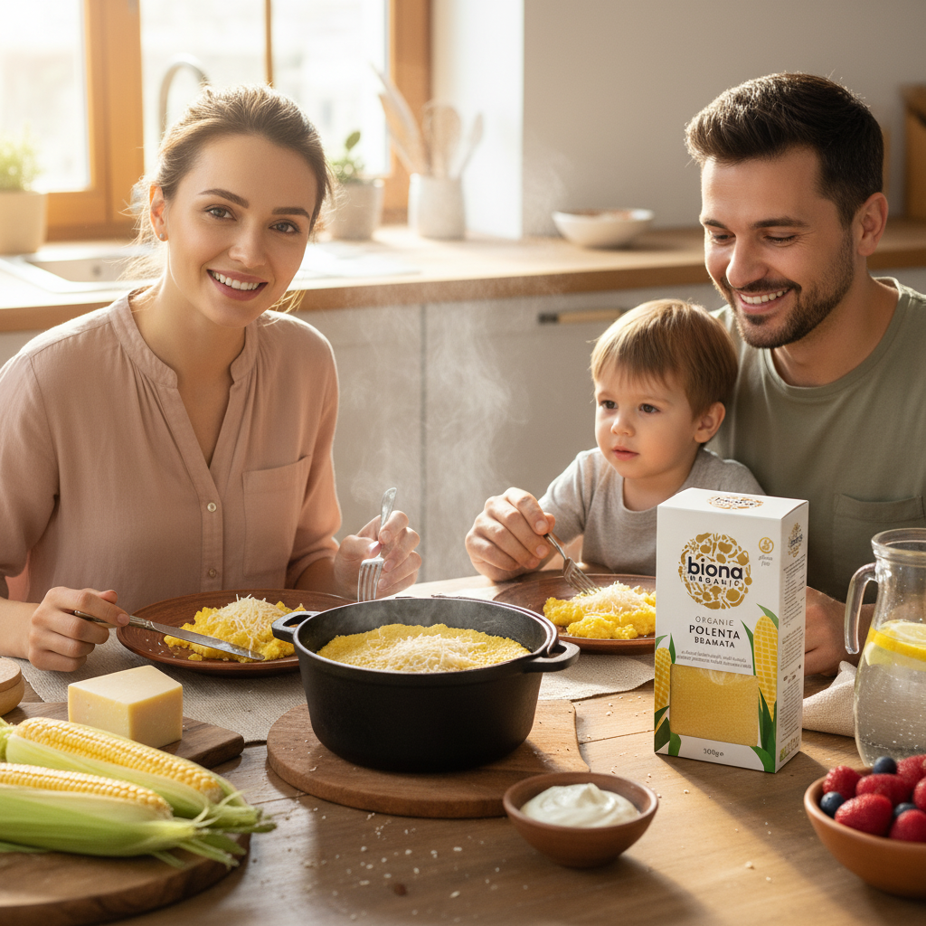Făină de Mălai Bramata Bio Biona 500g - Polenta Autentică Italiană Fără Gluten 3