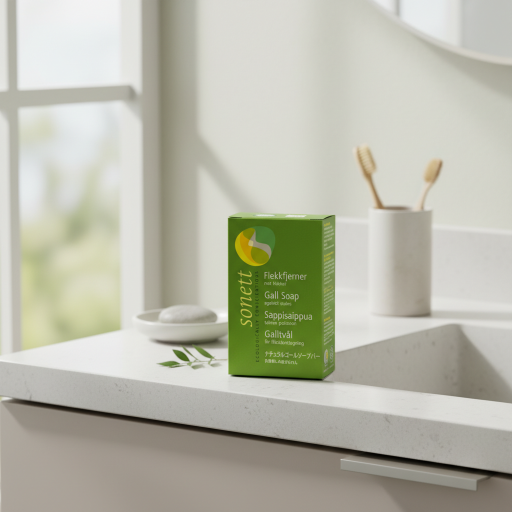 Săpun Solid Ecologic pentru Scoaterea Petelor Dificile cu Bilă de Bovine, 100g, Sonett 2