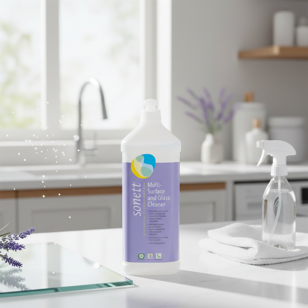 Detergent Ecologic Lichid pentru Sticlă și Suprafețe Multiple Sonett, 1L - Curățenie Naturală 2