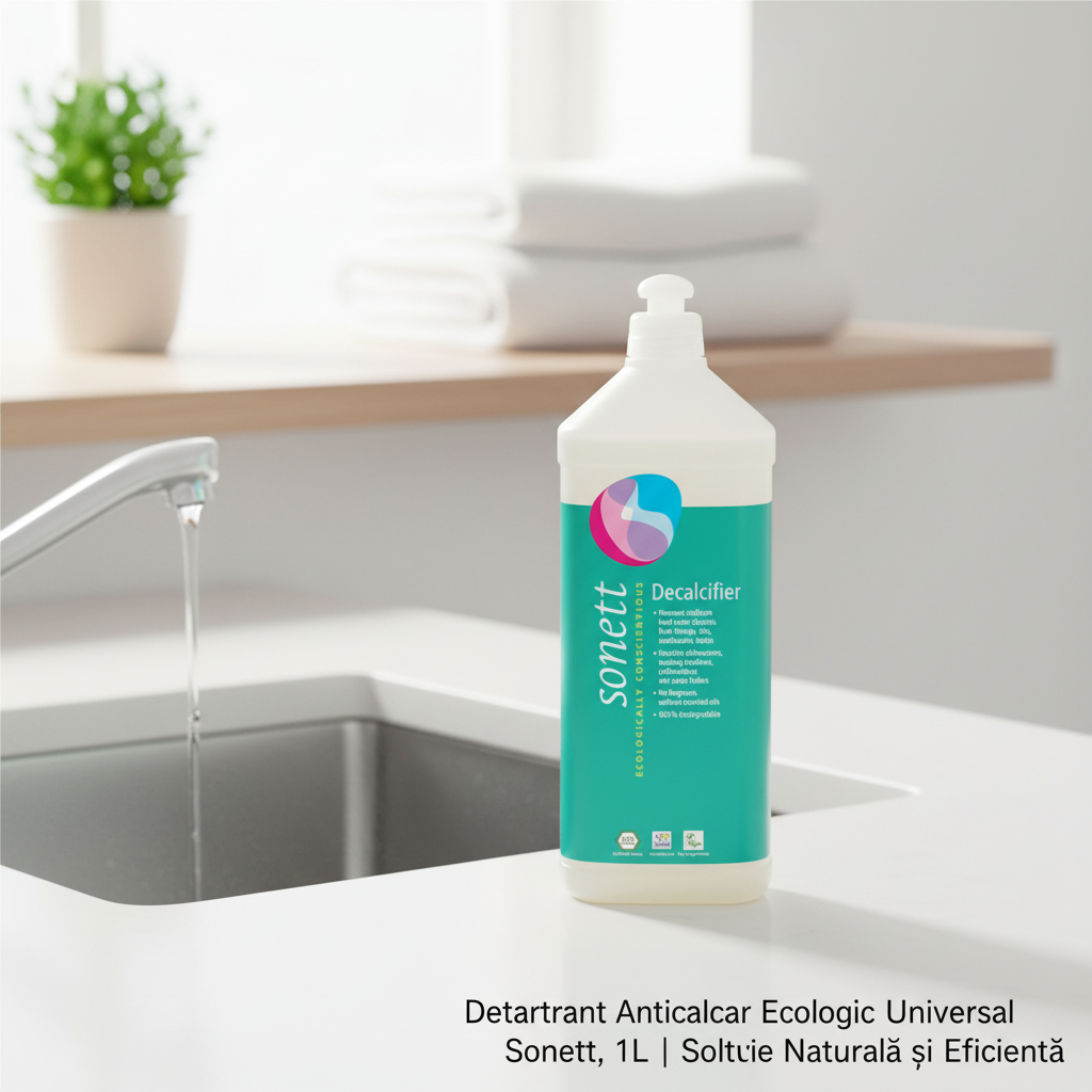 Detartrant Anticalcar Ecologic Universal Sonett, 1L | Soluție Naturală și Eficientă 2