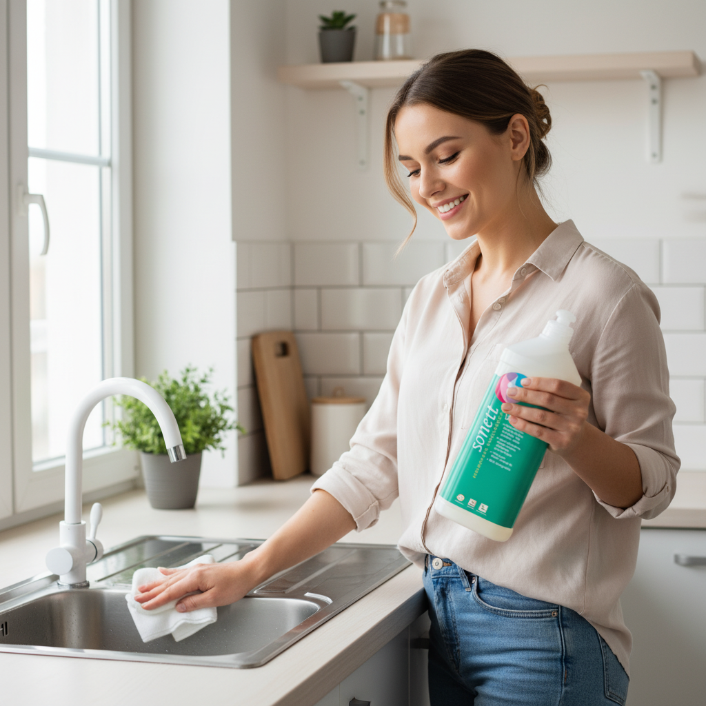 Detartrant Anticalcar Ecologic Universal Sonett, 1L | Soluție Naturală și Eficientă 3