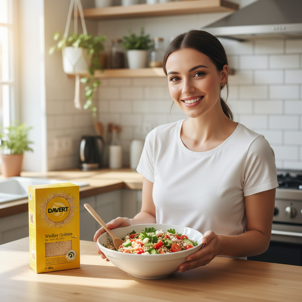 Quinoa Albă Bio Premium Davert - Superfood Ancestral Bogat în Proteine, 200g 3