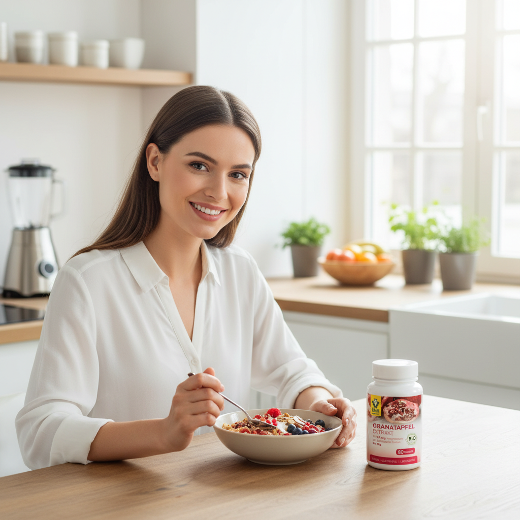 Extract Bio de Rodie Raab Vitalfood - 80 Capsule Vegane cu Polifenoli Standardizați 3