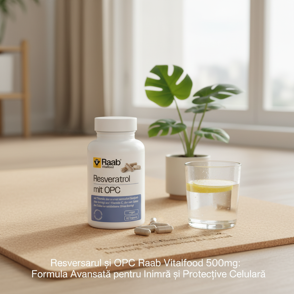 Resveratrol și OPC Raab Vitalfood 500mg: Formula Avansată pentru Inimă și Protecție Celulară 2