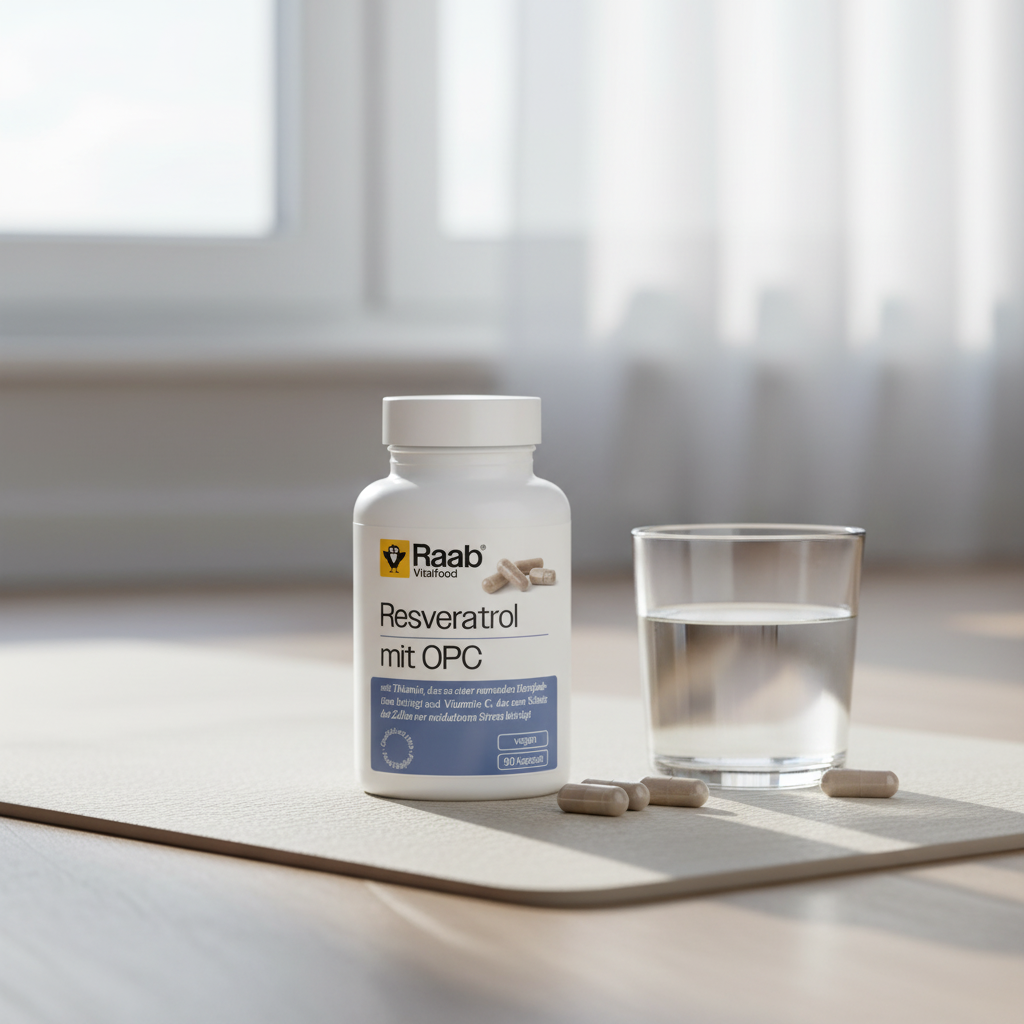 Resveratrol și OPC Raab Vitalfood 500mg: Formula Avansată pentru Inimă și Protecție Celulară