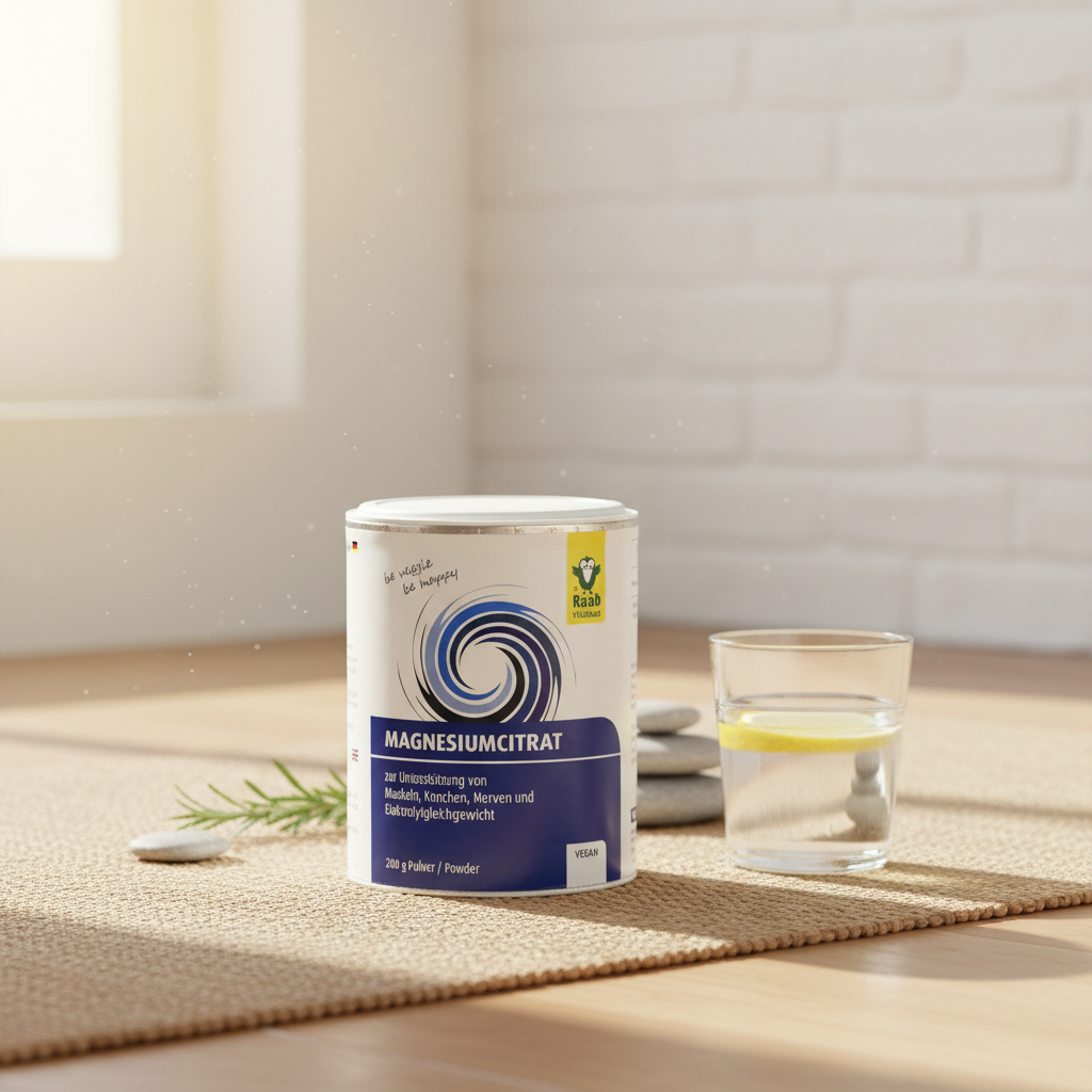 Citrat de Magneziu Pudră 200g Raab Vitalfood - Biodisponibilitate Ridicată pentru Energie și Relaxare 2