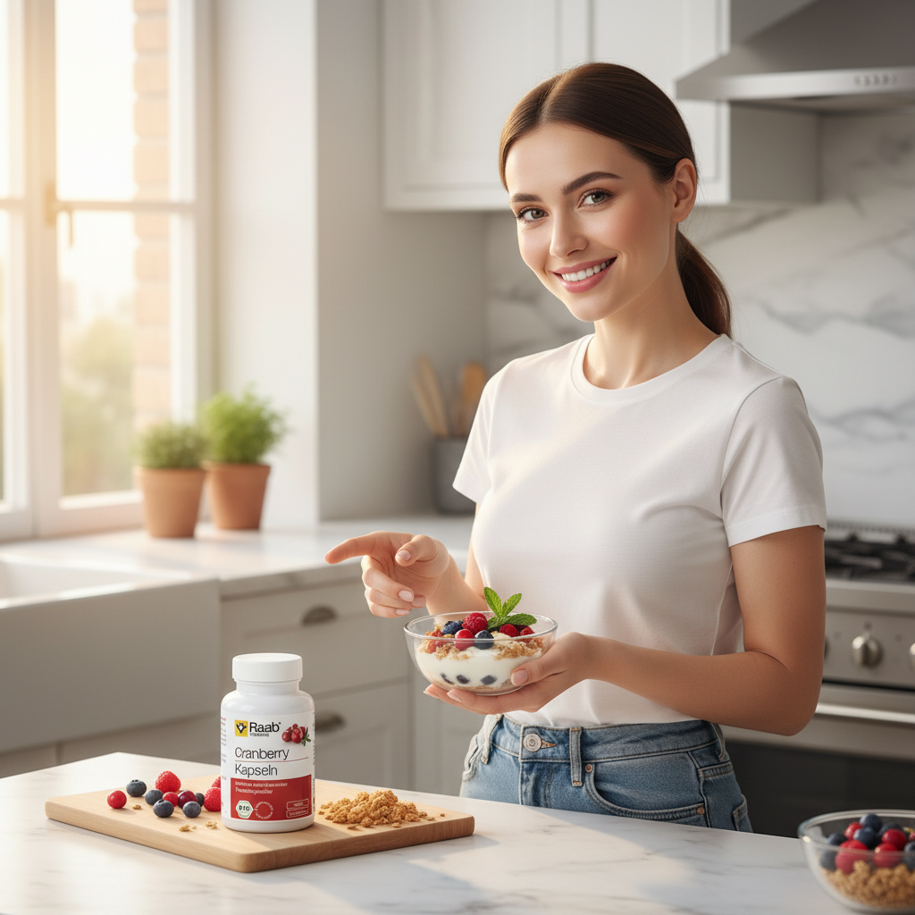 Capsule de Merișor Forte Bio 440mg Raab - Susținere Naturală a Tractului Urinar 3