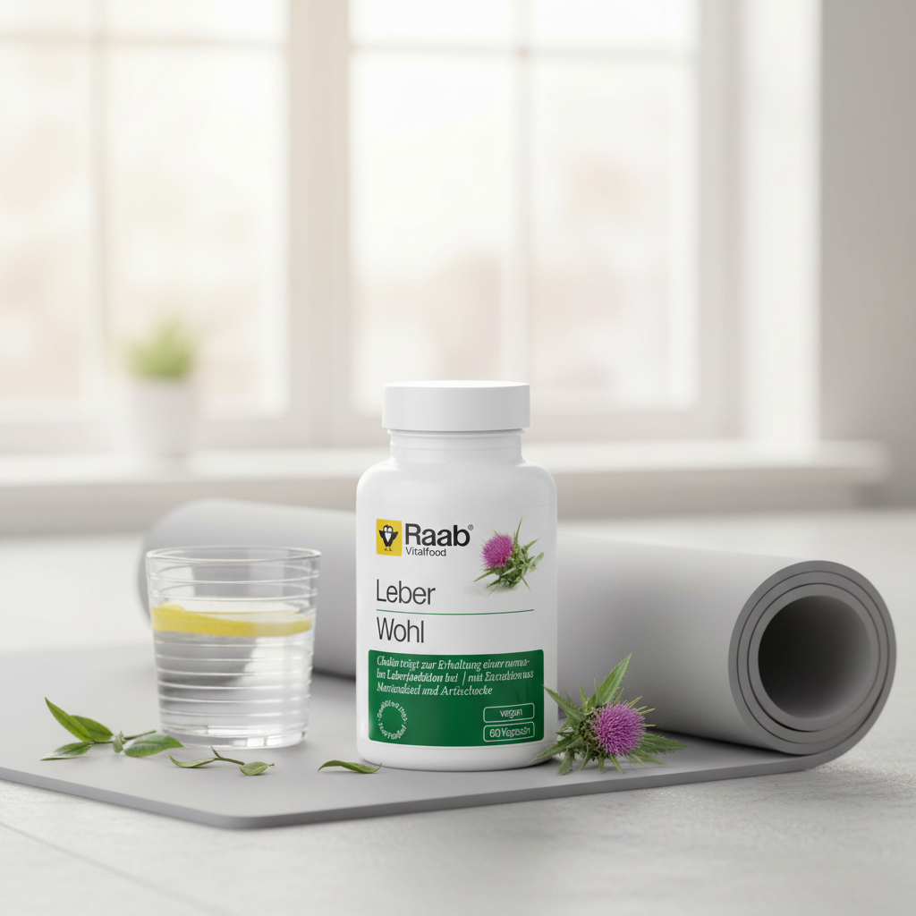 Liver Function Raab: Complex Premium pentru Ficat cu Armurariu, Anghinare și Colină - 60 Capsule 2