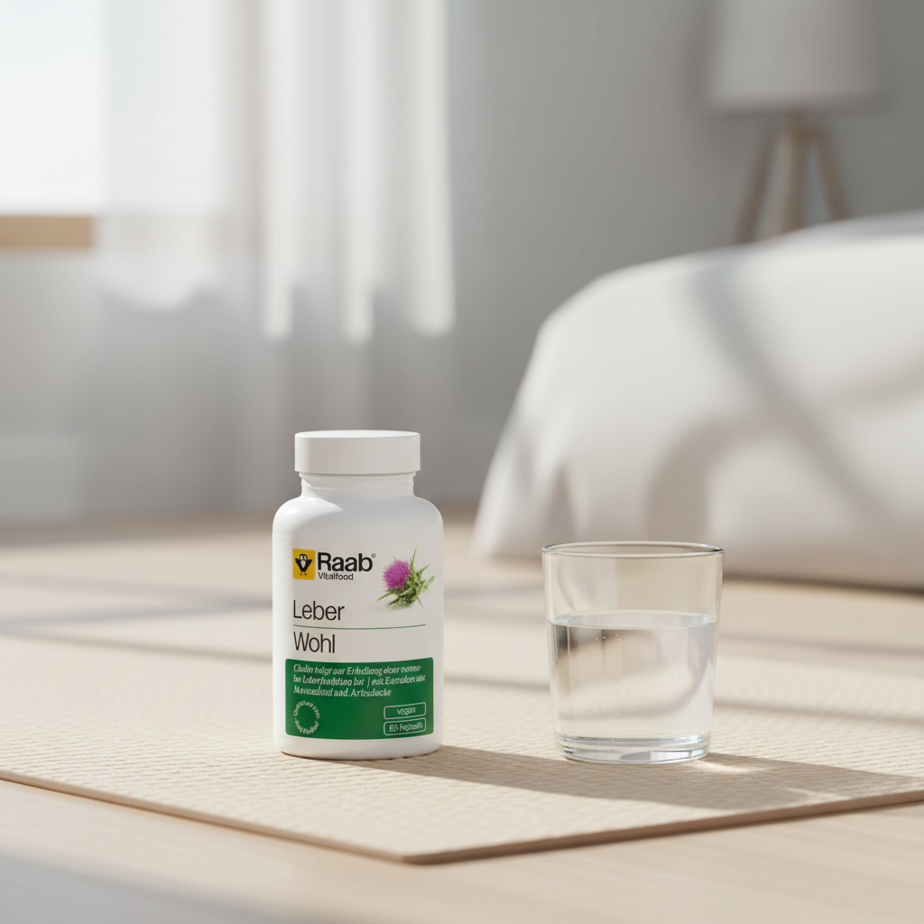 Liver Function Raab: Complex Premium pentru Ficat cu Armurariu, Anghinare și Colină - 60 Capsule
