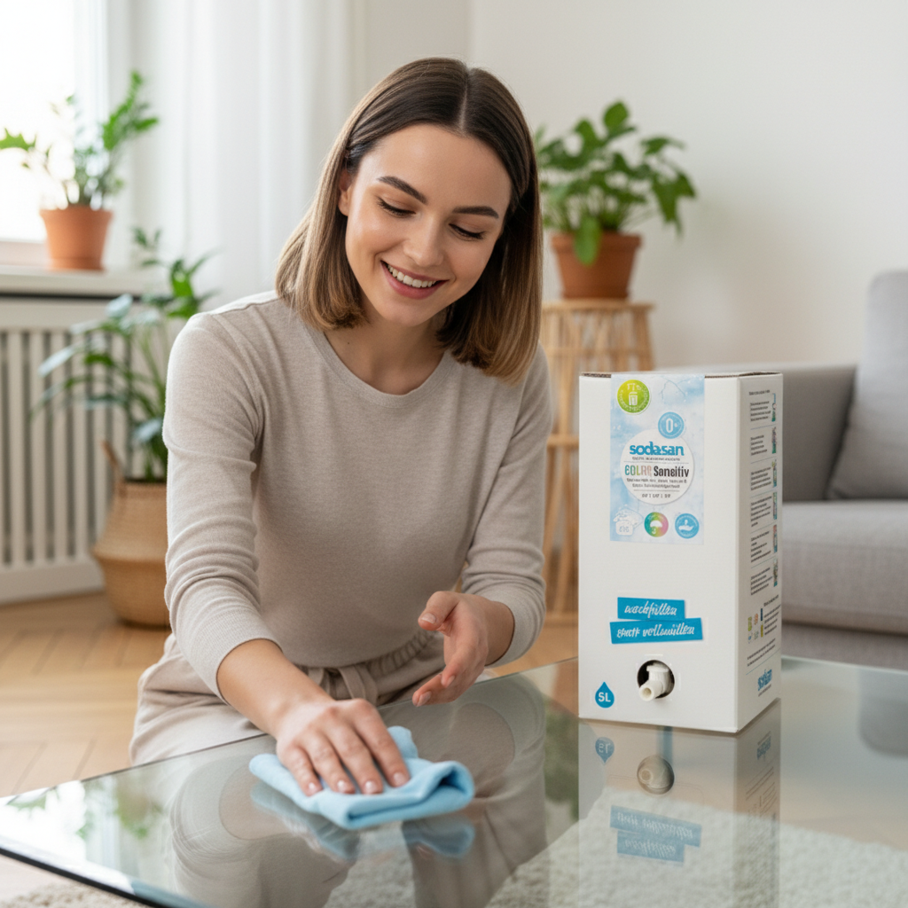 Detergent Lichid Ecologic pentru Rufe Colorate Sensitive, Sodasan, 5L – Fără Parfum 3