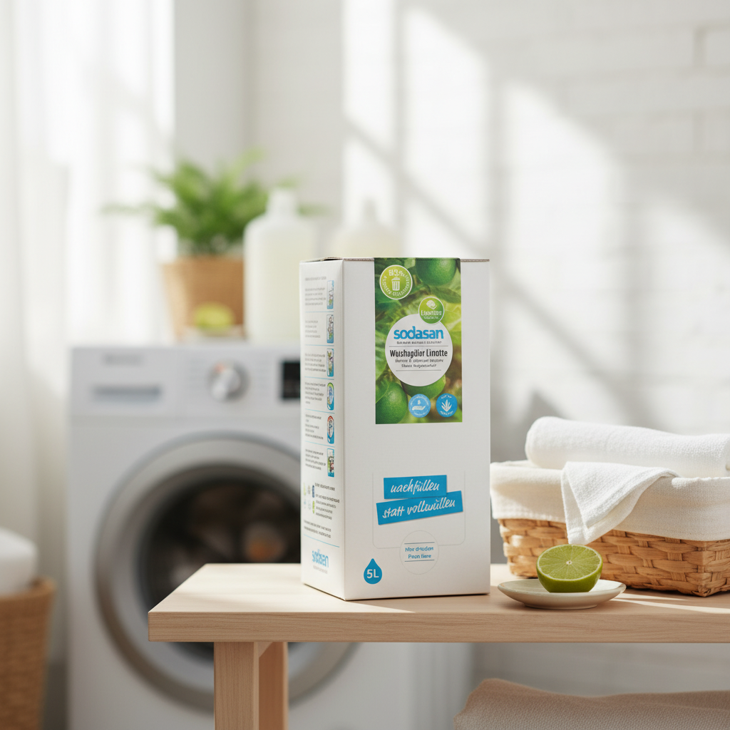 Balsam de Rufe Ecologic cu Lime Sodasan, 5L – Catifelare Naturală și Prospețime de Durată