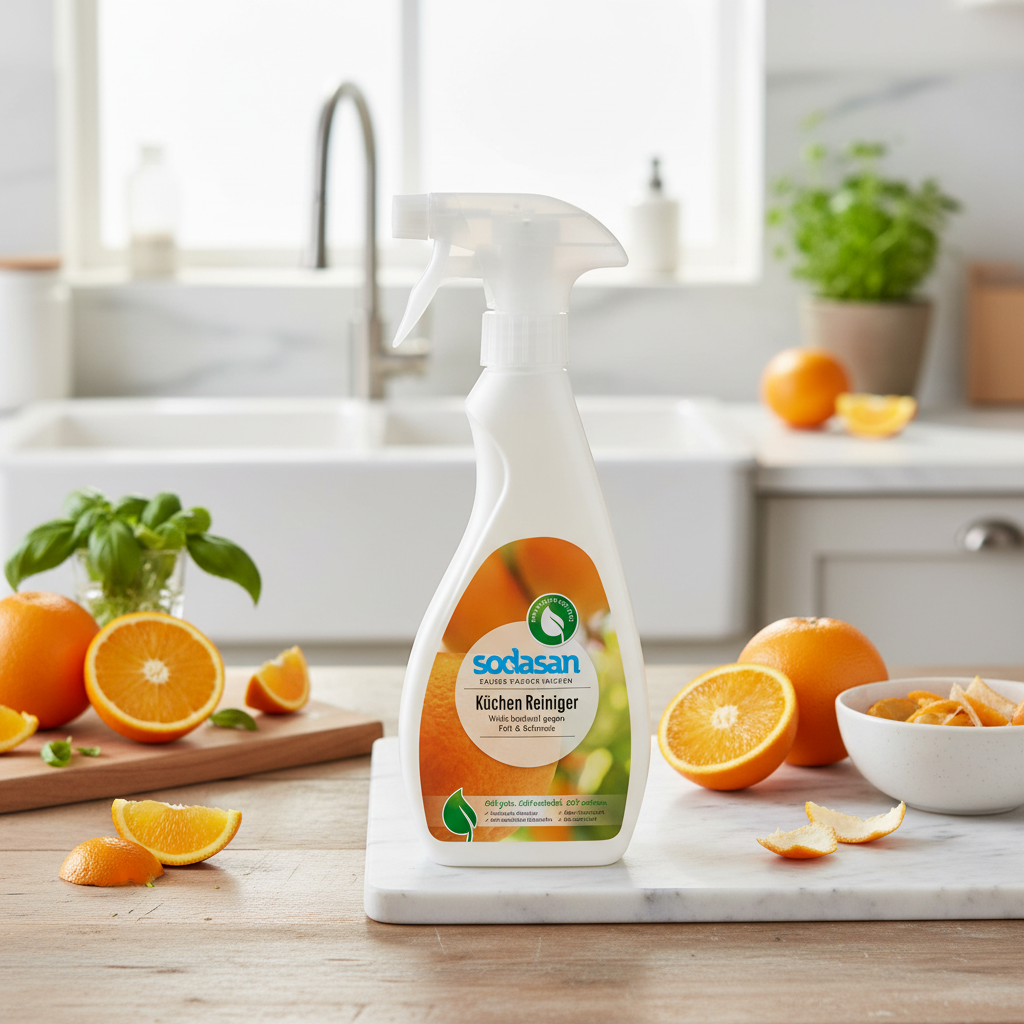 Soluție de Curățat Bucătăria Ecologică Sodasan 500ml – Putere Naturală Împotriva Grăsimii și Murdăriei 2