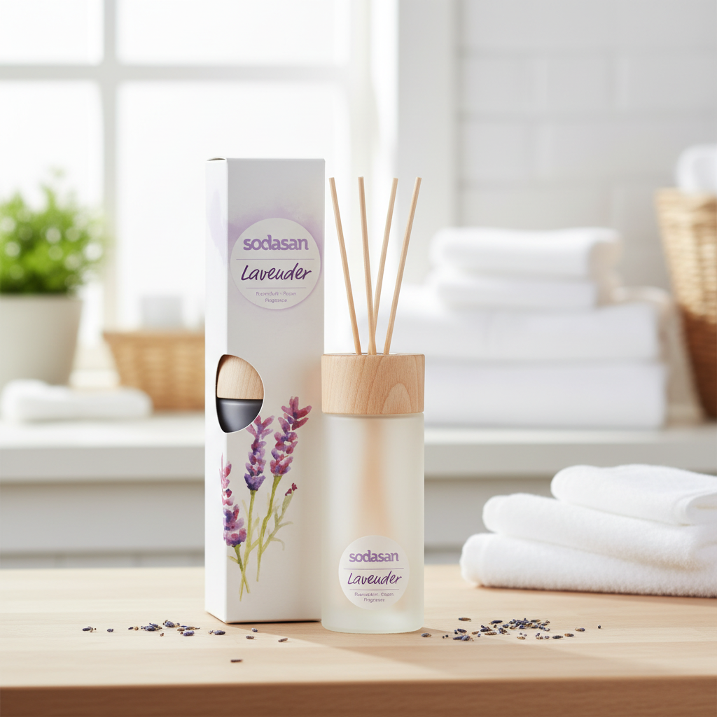 Odorizant de Cameră Ecologic cu Lavandă Sodasan, 200ml - Aromaterapie Naturală Calmantă 2