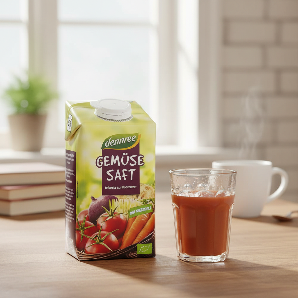 Suc de Legume Bio Dennree 500ml – Un Elixir Natural de Vitalitate și Sănătate Pură, Certificat Organic 2