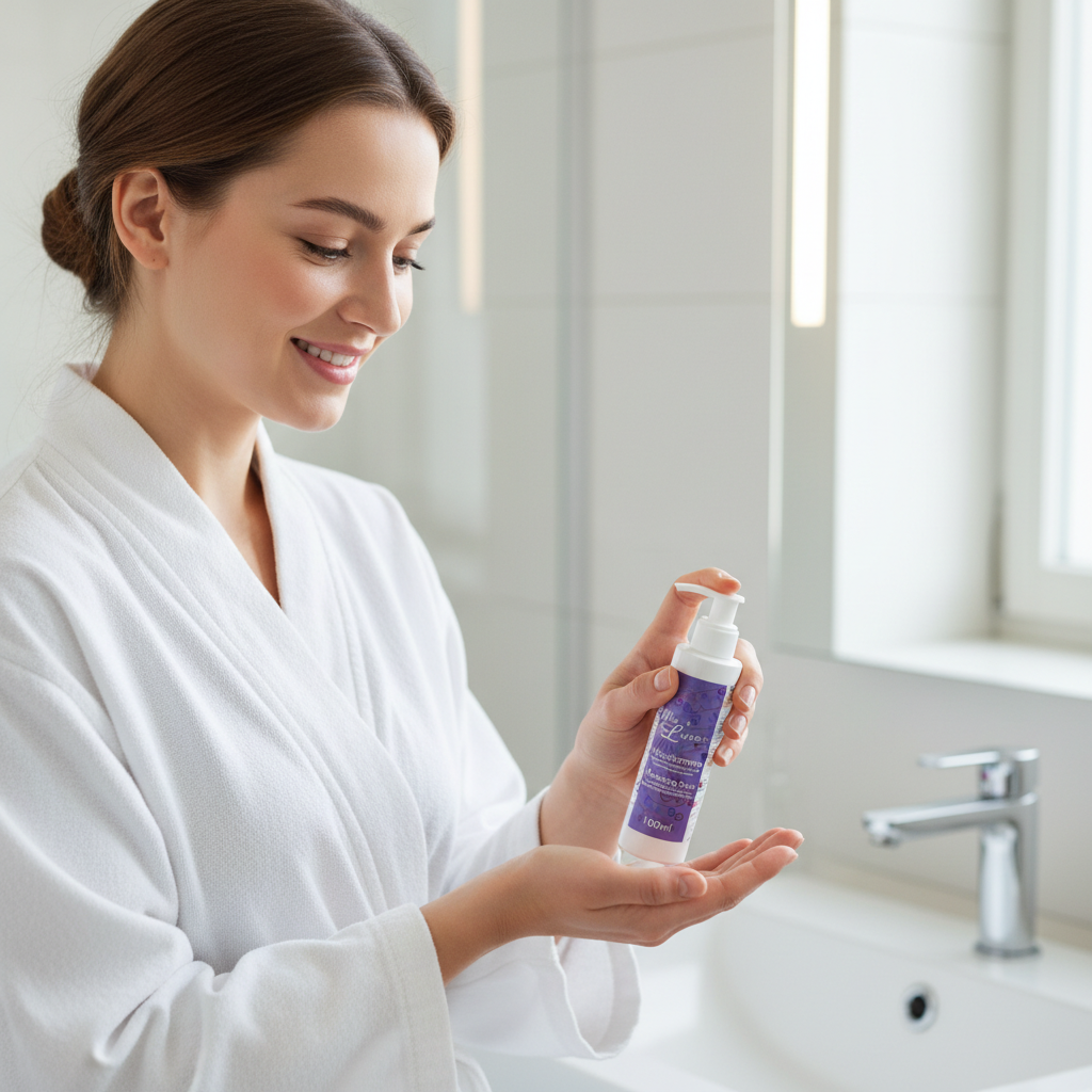 Săpun Vegetal Lichid pentru Curățarea Cupei Menstruale Me Luna - Formulă Pură Vegană 100ml 3