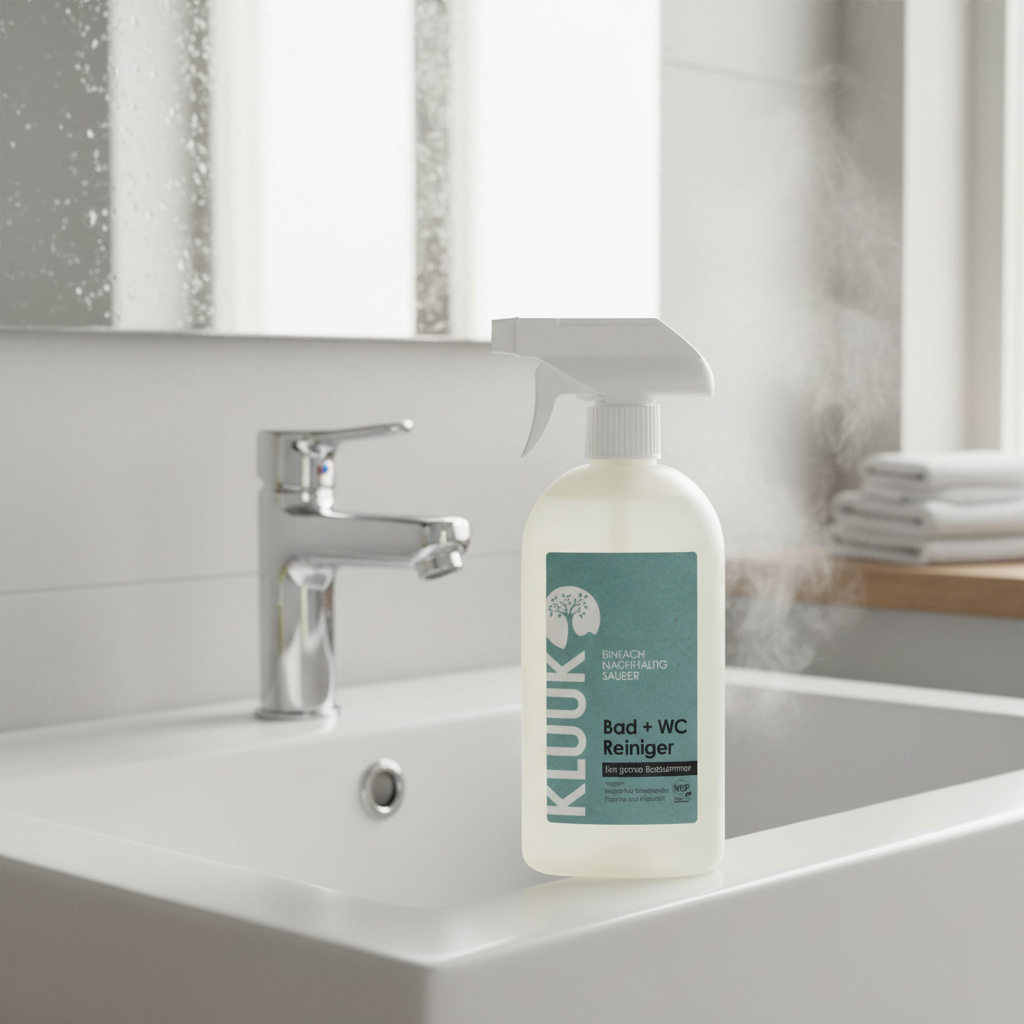 Soluție Ecologică de Curățare pentru Baie și Toaletă Kluuk 500ml - Anticalcar & Igienizant 2