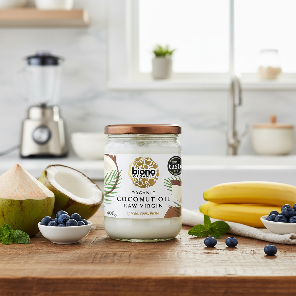 Ulei de Cocos Virgin Bio Presat la Rece Biona 400g - Raw & Nerafinat 2