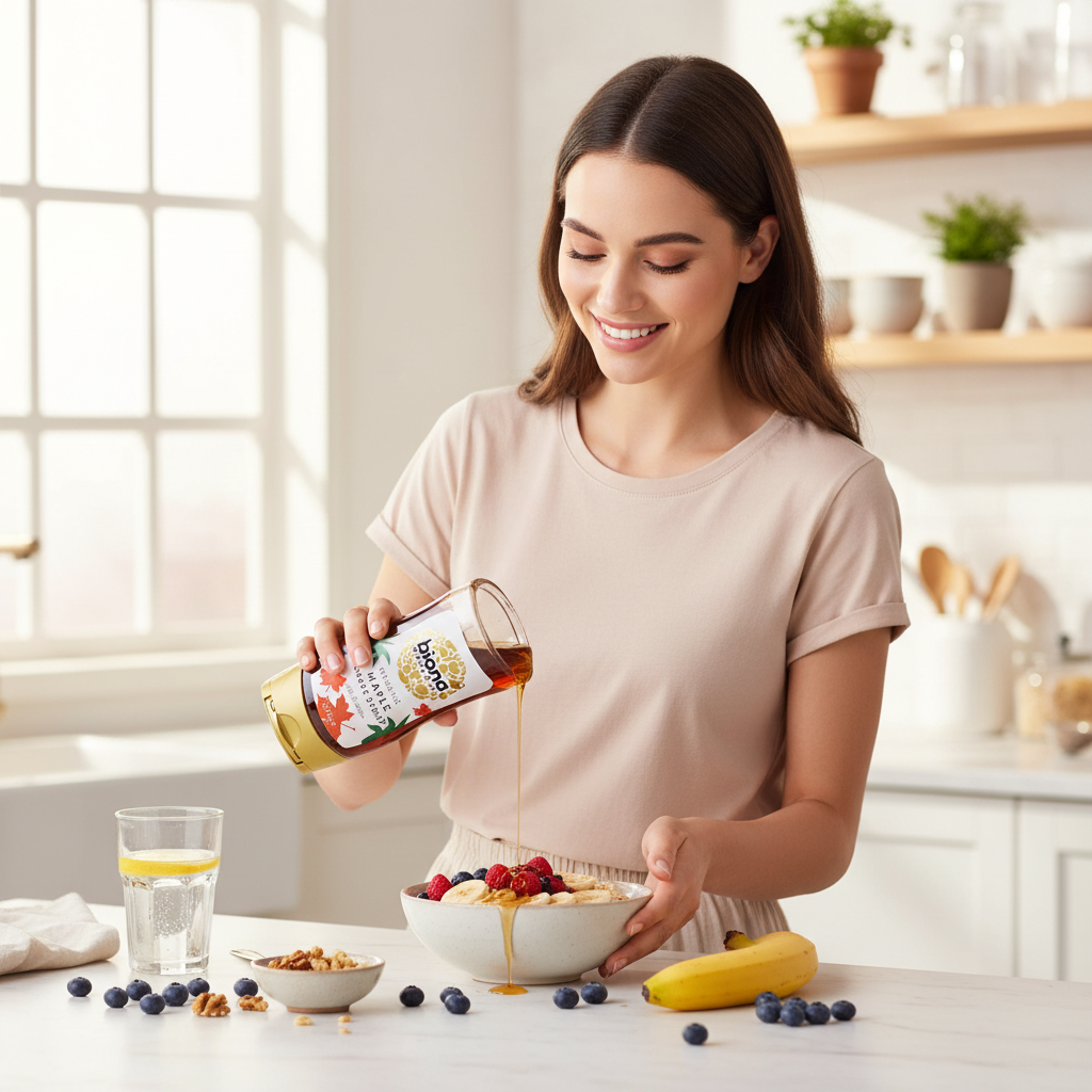 Sirop de Arțar și Agave Bio Biona – Îndulcitor Natural Premium (350g) 3