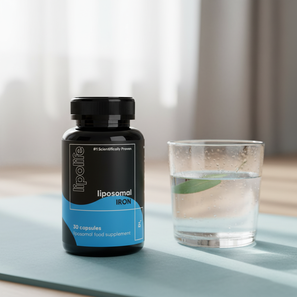DI1 Fier Lipozomal 30 capsule Lipolife - Absorbție Maximă și Toleranță Digestivă 2