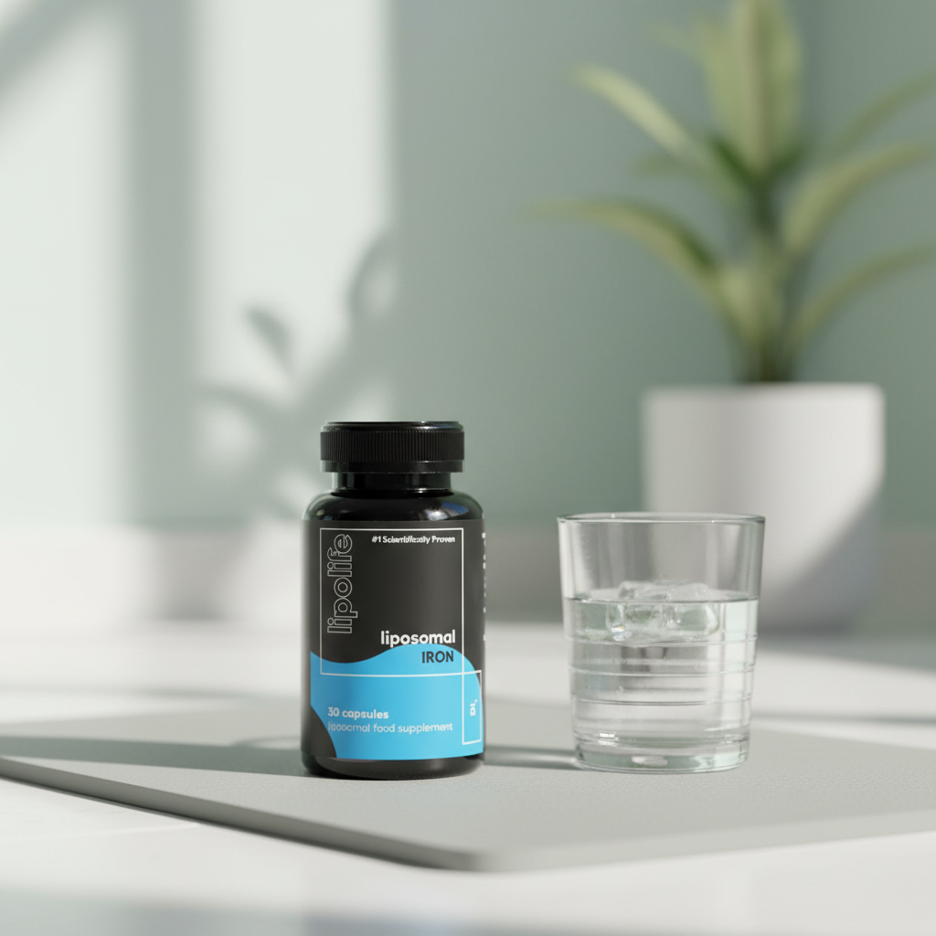 DI1 Fier Lipozomal 30 capsule Lipolife - Absorbție Maximă și Toleranță Digestivă