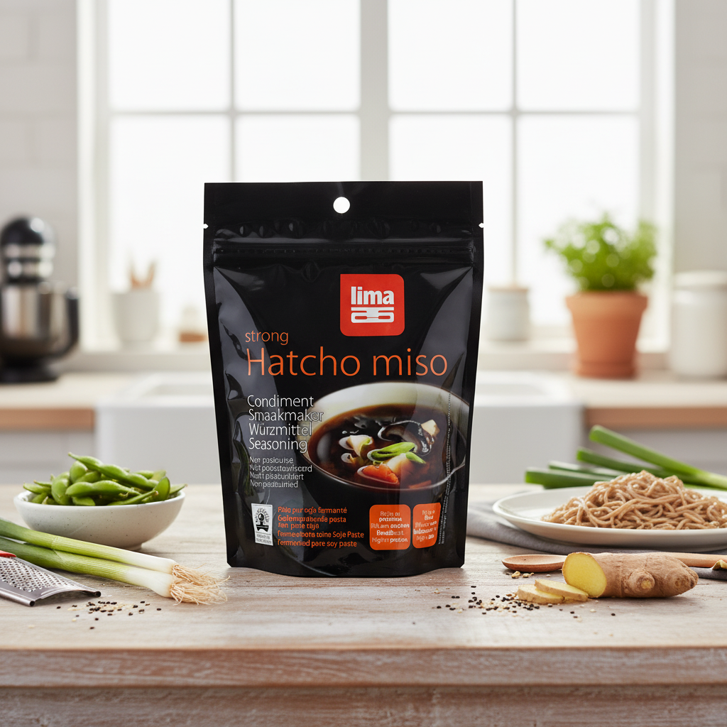 Pasta de Soia Hatcho Miso Bio 300g Lima - Fermentare Îndelungată & Gust Intens Umami 2
