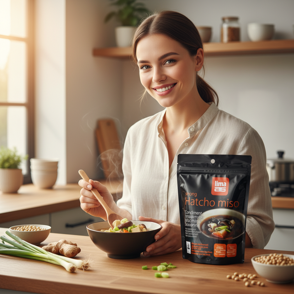 Pasta de Soia Hatcho Miso Bio 300g Lima - Fermentare Îndelungată & Gust Intens Umami 3