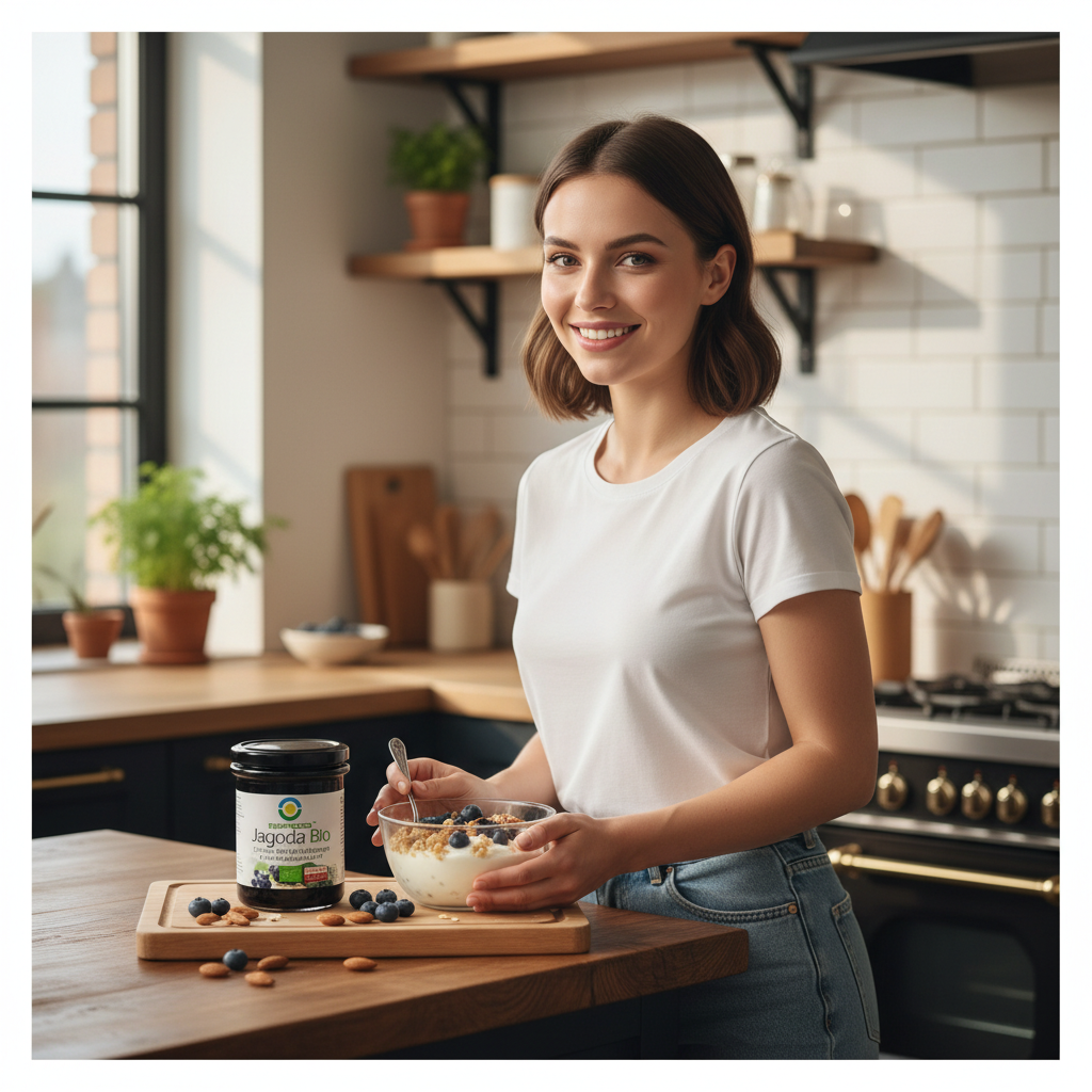 Afine de Pădure Întregi în Sirop de Agave Bio - Deliciu Natural Biofood 200g 3