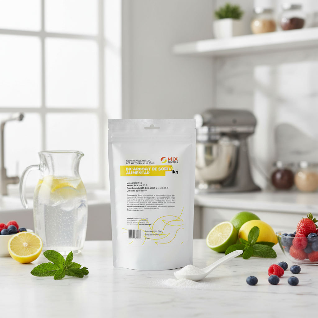 Bicarbonat de Sodiu Alimentar 1kg Mix Brands – Puritate și Versatilitate pentru Întreaga Casă 2