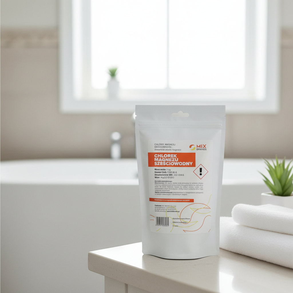 Clorură de Magneziu Hexahidrată - Sare Nigari 1kg pentru Băi Terapeutice și Relaxare Mix Brands