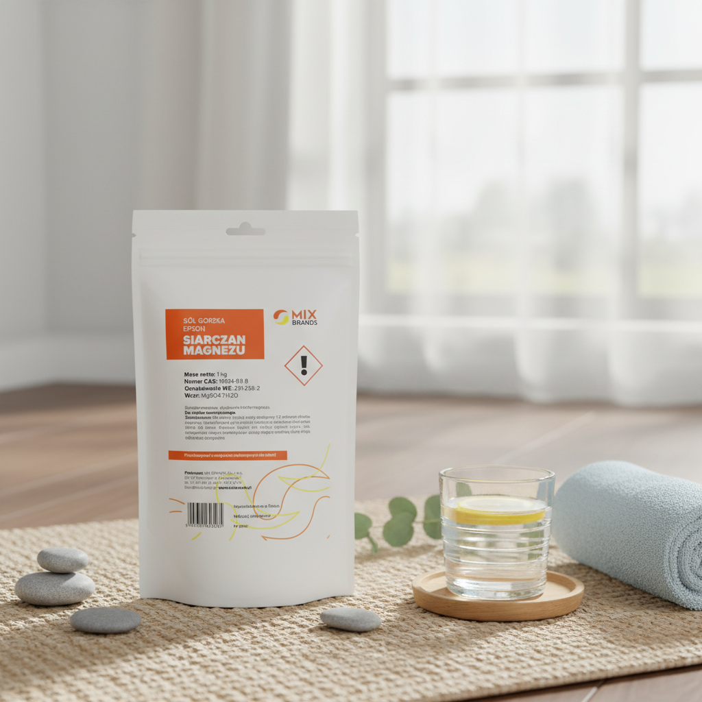 Sare Amară Epsom (Sulfat de Magneziu) pentru Relaxare Musculară și Detoxifiere - 1kg Mix Brands 2