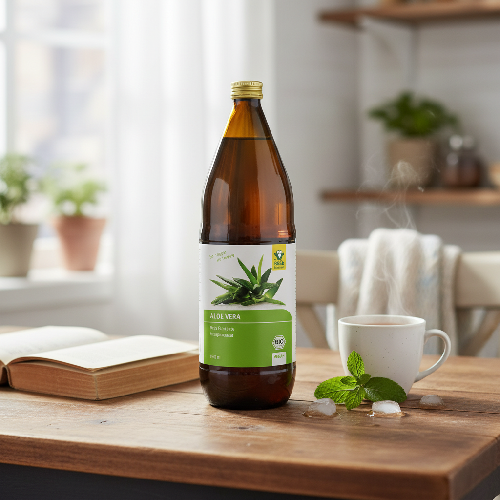Suc de Aloe Vera Bio 1000ml Raab Vitalfood - Puritate 99.8%, Presat la Rece 2