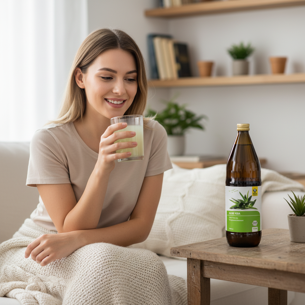 Suc de Aloe Vera Bio 1000ml Raab Vitalfood - Puritate 99.8%, Presat la Rece 3