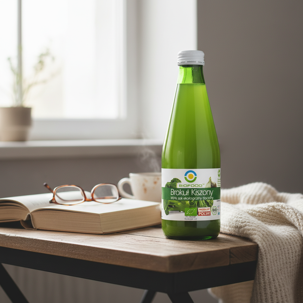 Suc de Broccoli Lactofermentat Bio NFC Biofood - Elixir Nutritiv cu Sulforafan 300ml 2