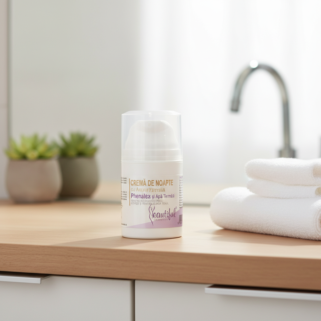 Cremă de Noapte Regenerantă Phenalex cu AntioxiVita și Apă Termală - 50ml