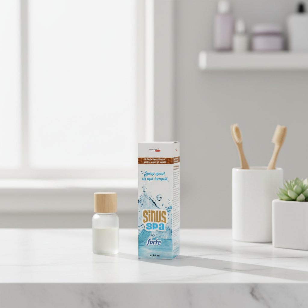 Sinus Spa Forte: Spray Nazal Hipertonic cu Apă Termală și Propolis - Phenalex 30ml