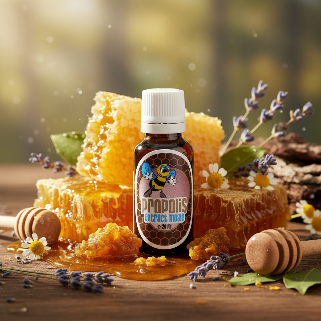 Extract Moale de Propolis 70% Phenalex – Putere Naturală Concentrată pentru Imunitate și Protecție, 20ml 2