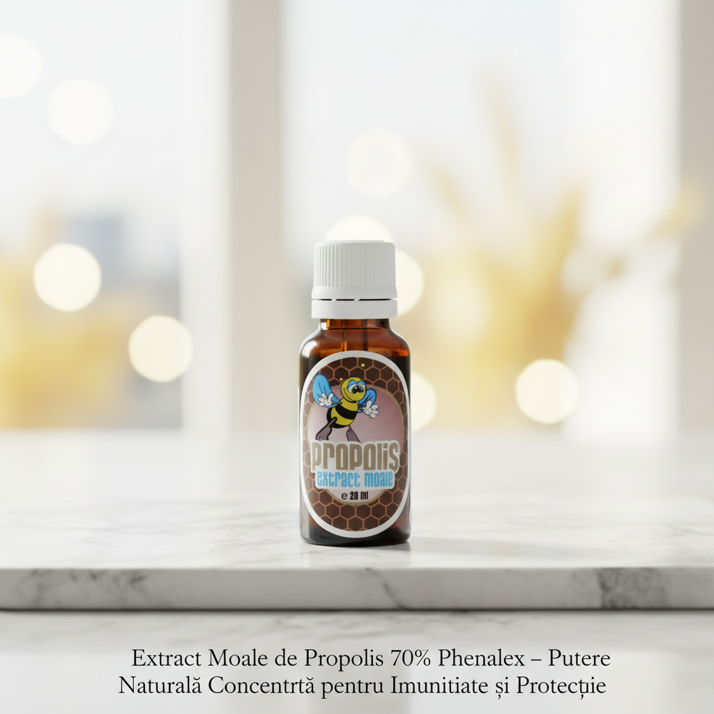 Extract Moale de Propolis 70% Phenalex – Putere Naturală Concentrată pentru Imunitate și Protecție, 20ml