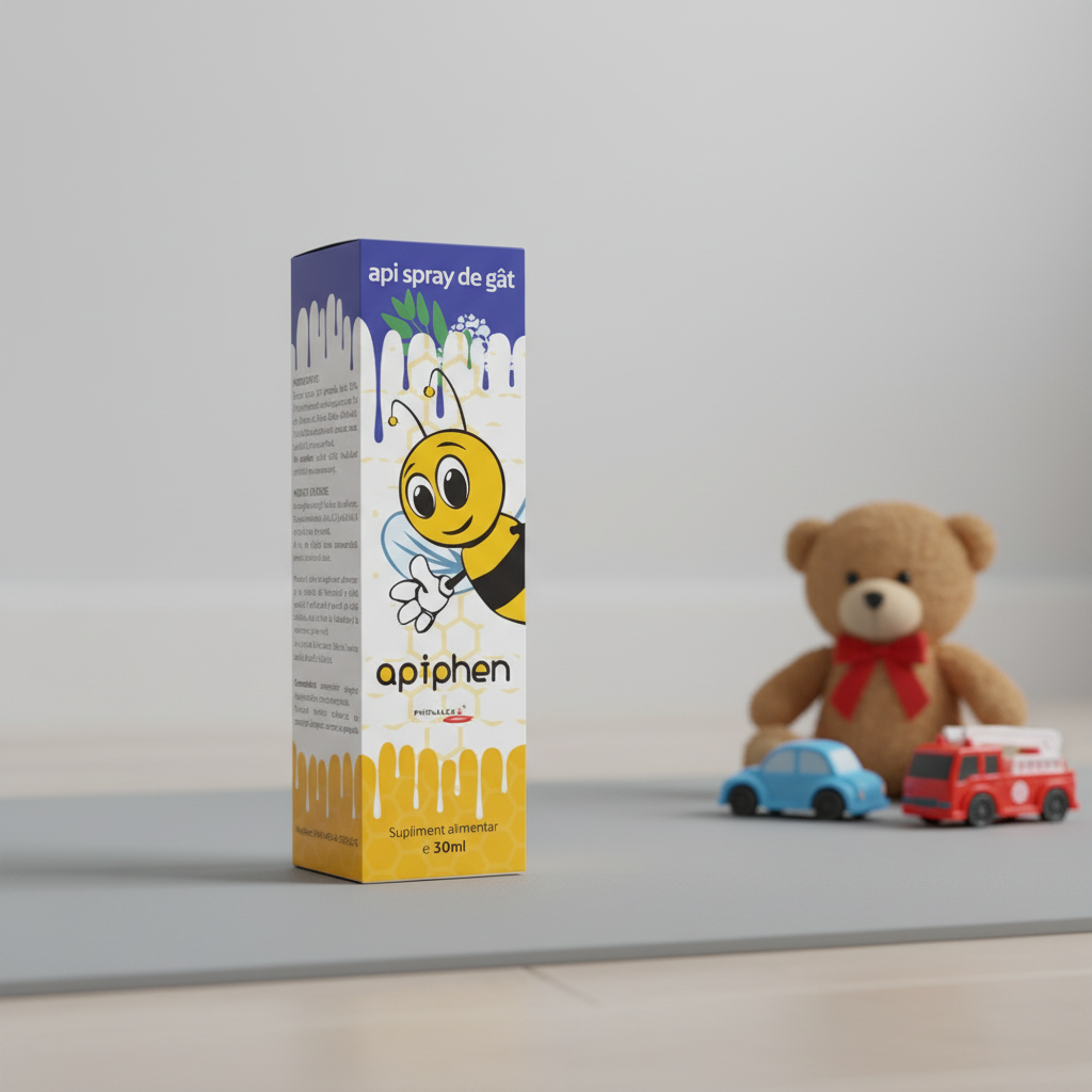 Apiphen Api Spray de Gât cu Propolis și Salvie - Soluție Naturală Fără Alcool pentru Copii și Adulți 2