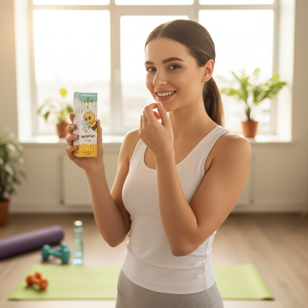 Apiphen Apibronhoexpect 50ml Phenalex - Remediu Natural cu Propolis și Pătlagină pentru Tuse 3