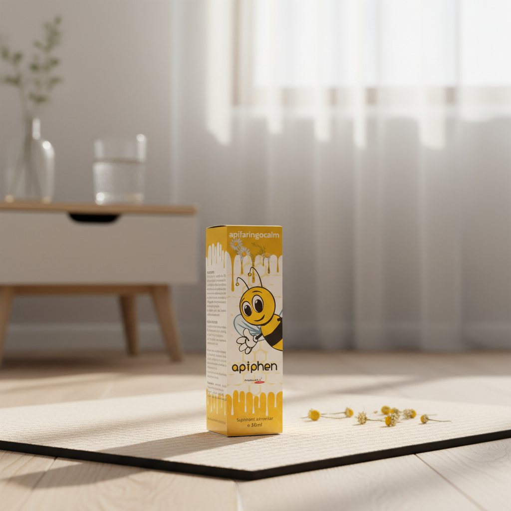 Apiphen Apifaringocalm 50ml Extract Natural cu Propolis, Nalbă și Mușețel pentru Tuse și Gât Iritat 2