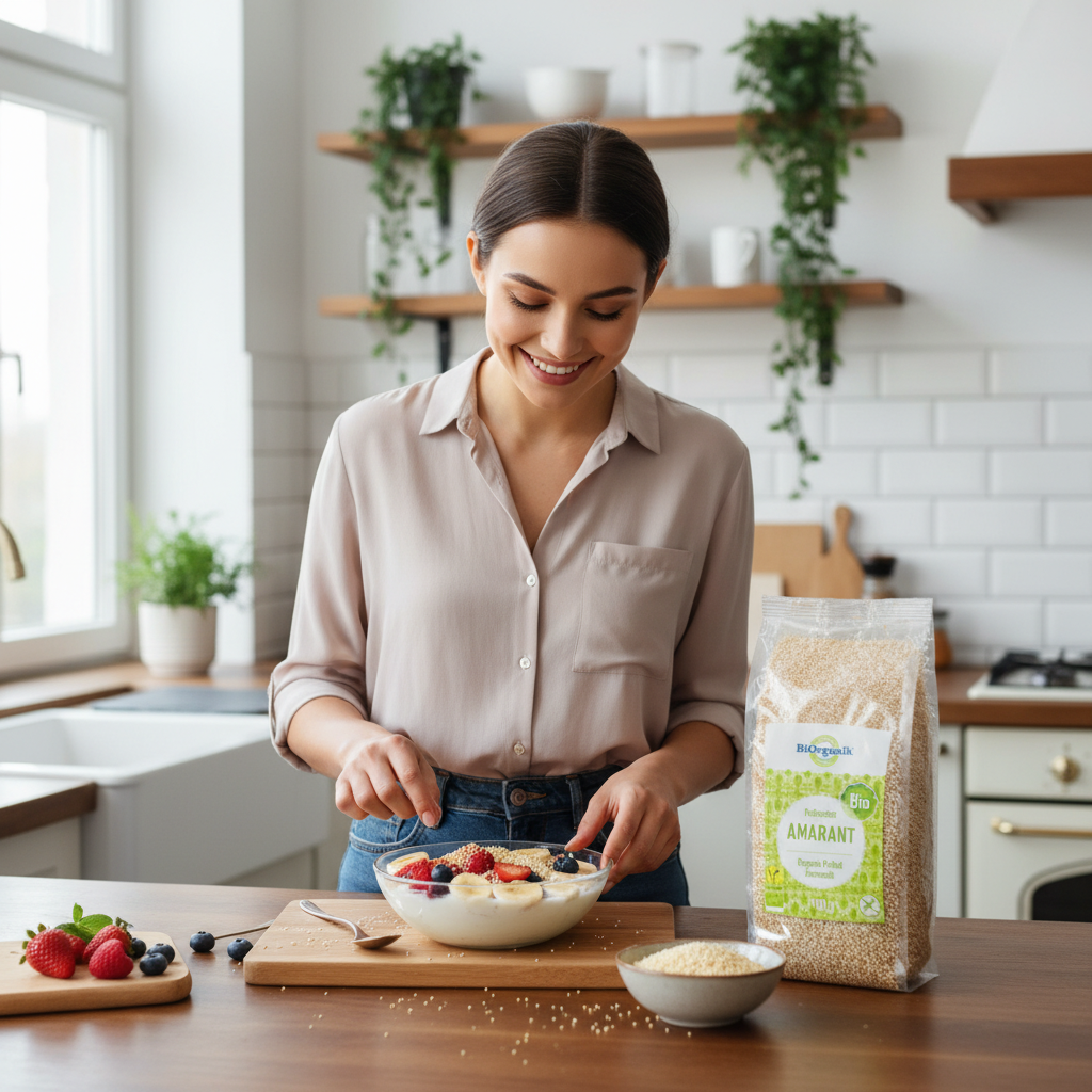 Amaranth Expandat Bio 100g BiOrganik - Superaliment Antic Fără Gluten 3