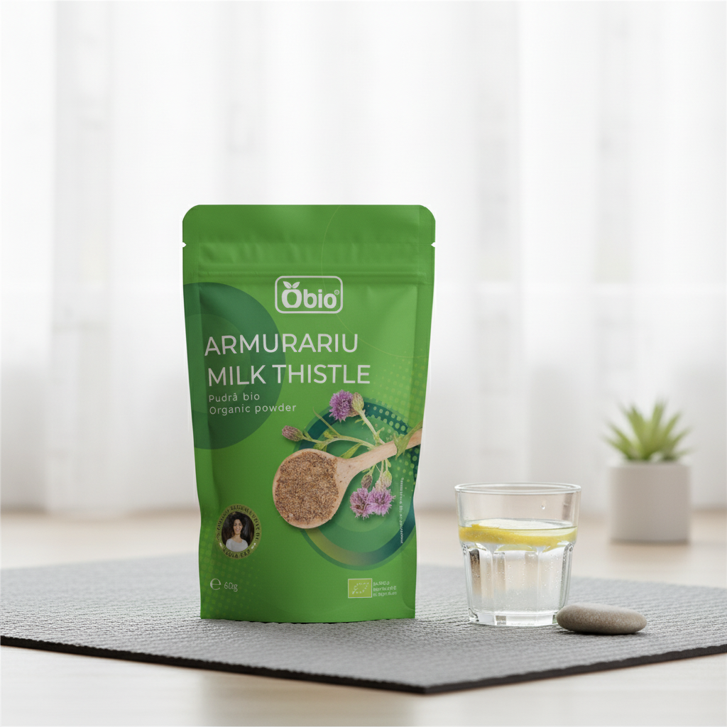 Armurariu Pudră Bio Obio - Supliment Natural pentru Detoxifiere Hepatică (60g) 2