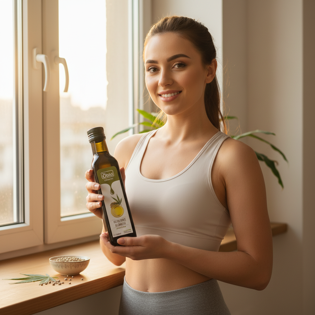 Ulei de Cânepă Bio Presat la Rece Obio 250ml - Sursă Pură de Acizi Grași Esențiali 3