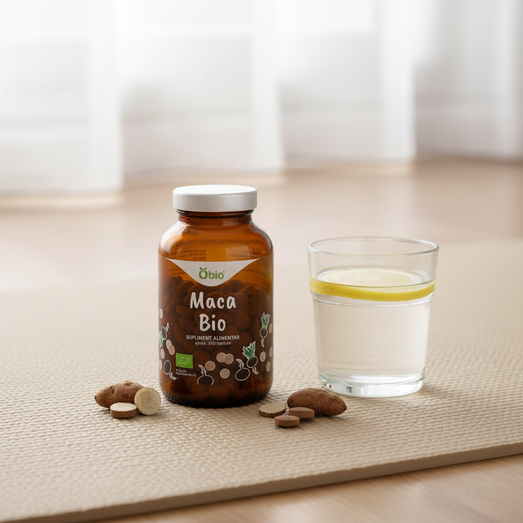 Maca Bio 240 Tablete Obio - Superaliment pentru Energie și Echilibru Hormonal 2