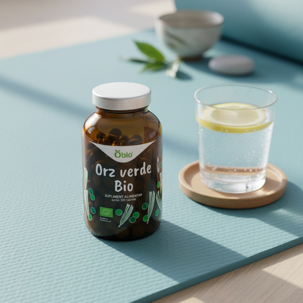 Orz Verde Bio Obio, Supliment Alcalinizant și Detoxifiant, 250 Tablete 2