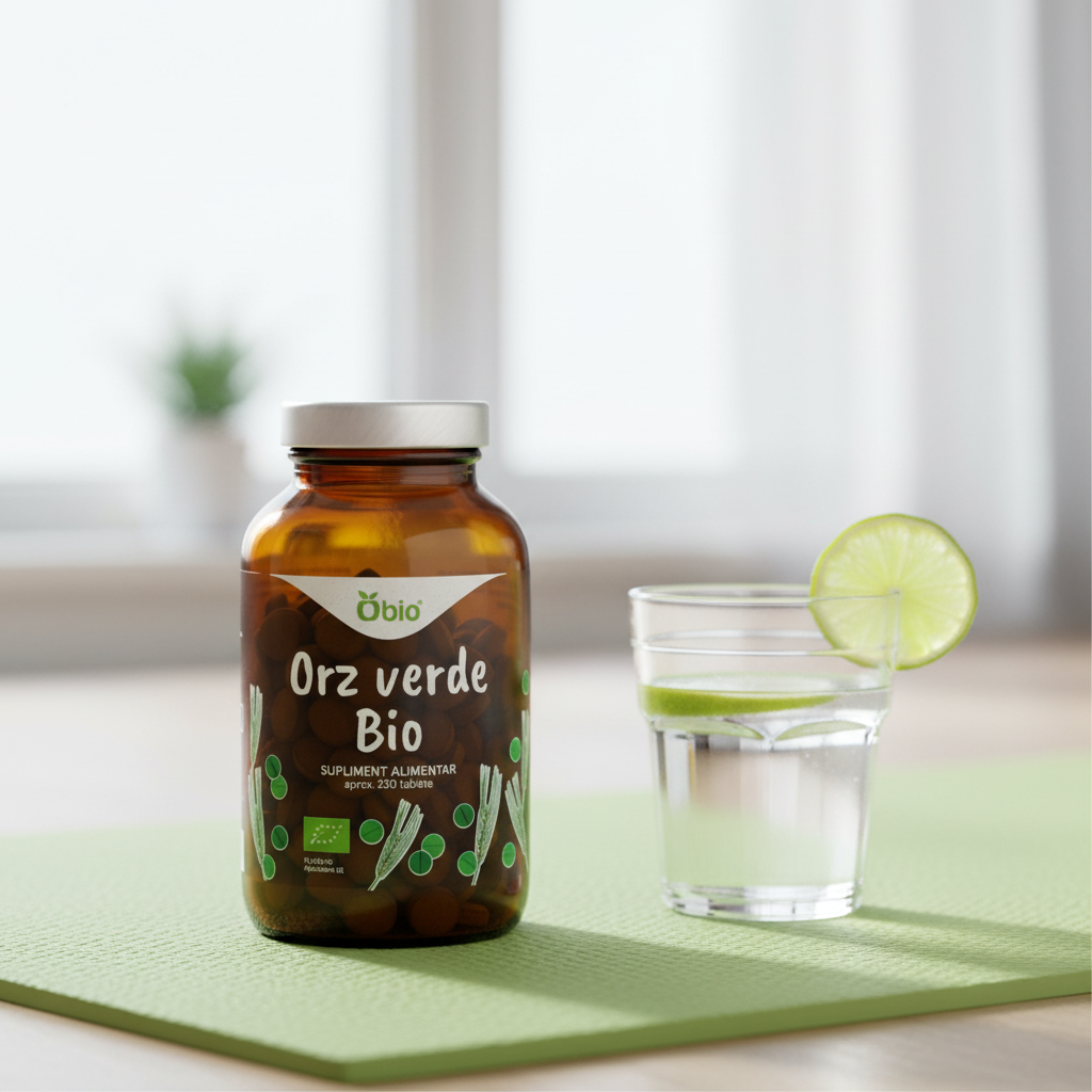 Orz Verde Bio Obio, Supliment Alcalinizant și Detoxifiant, 250 Tablete