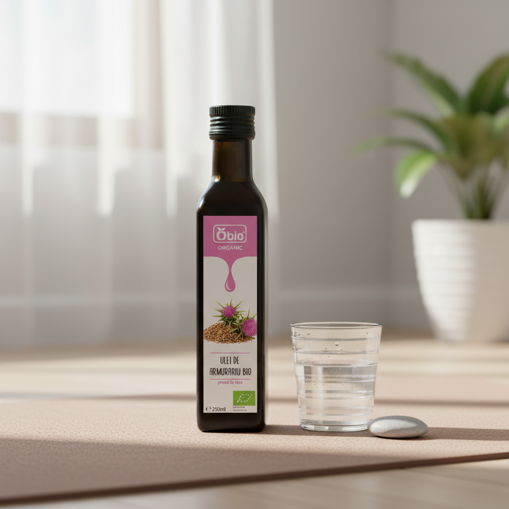 Ulei de Armurariu Bio Presat la Rece Obio 250ml – Elixir Hepatoprotector