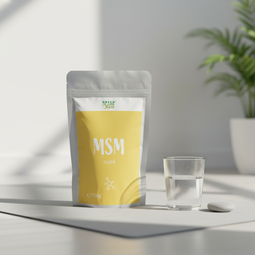 MSM Pulbere 250g Green Bliss - Sulf Organic pentru Articulații, Păr și Unghii